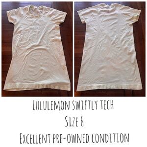 lululemon athletica Mint Swiftly Tech Short Sleeve Top Size 6